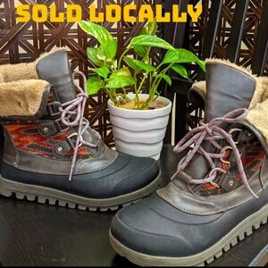 BARETRAPS Convertible Winter Boots: Aztec Yaeger